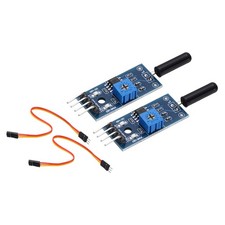 2Pcs SW-18010P Vibration Sensor Module with Jump Wire 3.3-5V High Sensitivity