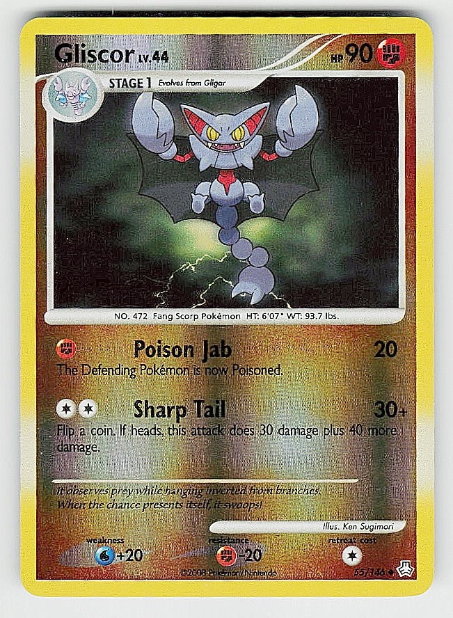 Legends Awakened #55/146 Gliscor (55) Reverse Holo