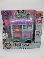 Disney Munchlings Ice Cream Cart Playset 10 Piece Toy Set w/ Scented Figures NIP