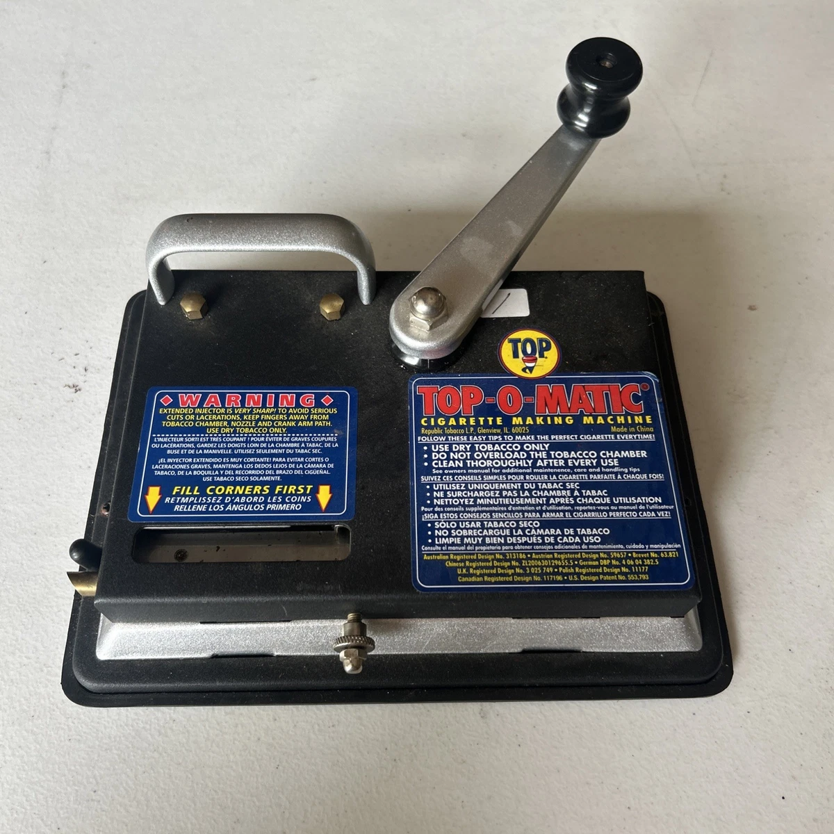 Top O Matic Cigarette Making Machine for sale