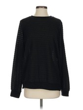 Coco + Carmen Women Black Long Sleeve T-Shirt S