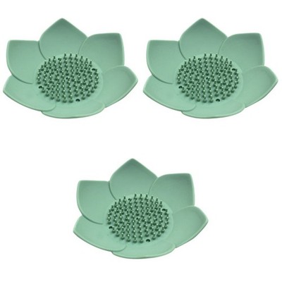Set of 3 Seife Halterung Silikonseifenschalen Für Badezimmerwaschbecken