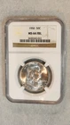 1950 P NGC MS64 FBL FRANKLIN HALF NEAR GEM UNCIRCULATED SILVER 50C Coin!
