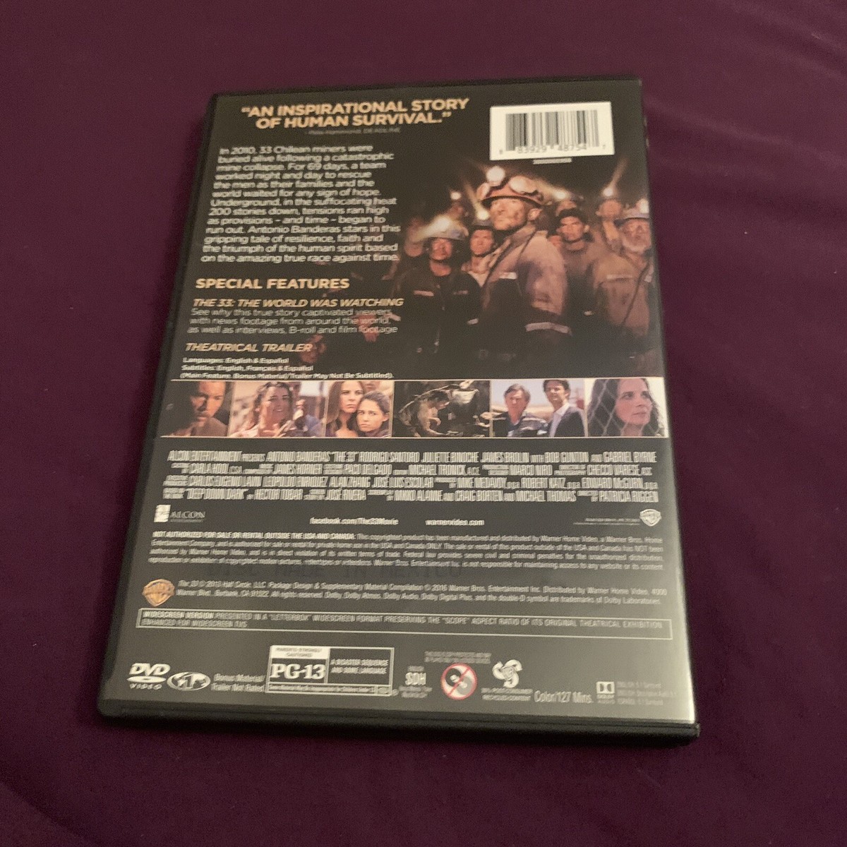 The 33 (DVD, 2015) 883929487547| eBay