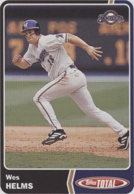 2003 Topps Total - Wes Helms #145 - 1 of 1