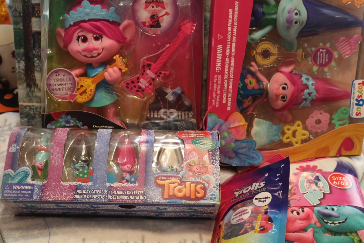 DreamWorks Trolls Adventures of Poppy and Branch Toys R Us lot