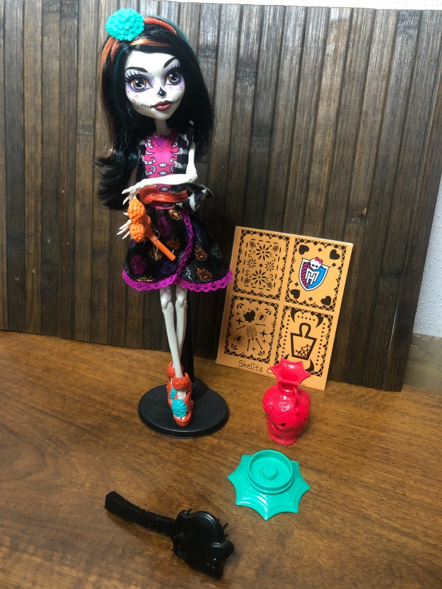 Monster Skelita Calaveras MuÃ±eca Skelita Monster Monster High MuÃ