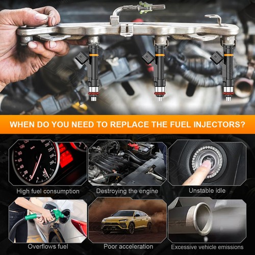 Set of 4 fuel injector 0280158103 For 2004-2013 Mazda 3 2.0L I4 0280158287 - Picture 4 of 10