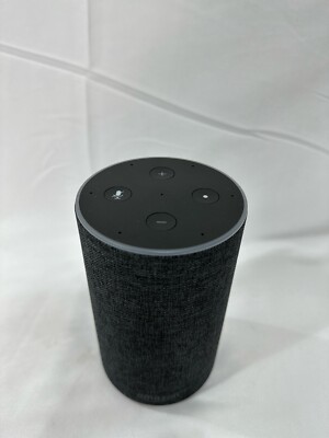Amazon Echo (2nd Generation) Smart Assistant - Charcoal Fabric