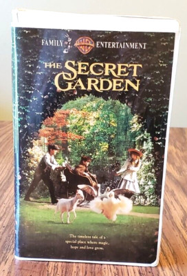 Warner Brothers Family Entertainment The Secret Garden VHS 1993 Clamshell