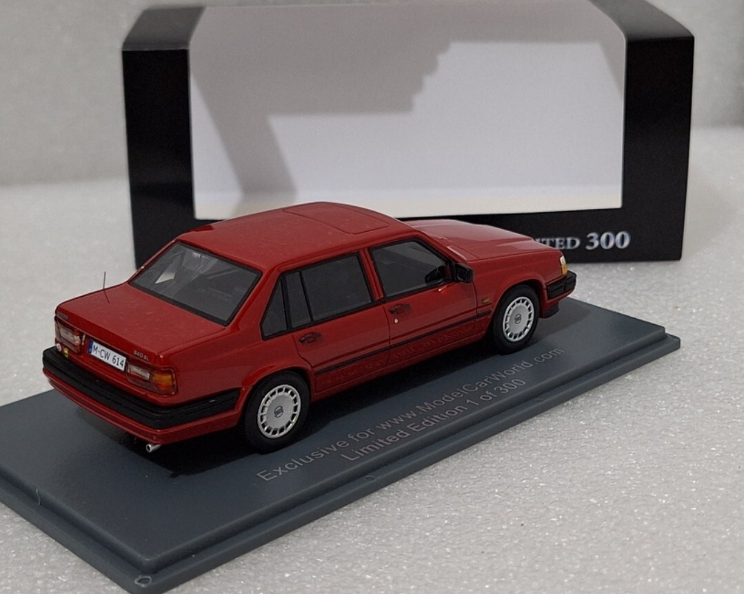 Volvo 940 GL 1992 Red 1:43 Neo NEO 43614 (1 of 300 PCS) Limited