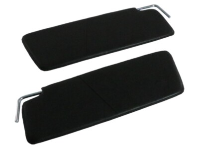 Sun visors set black for Barkas B1000