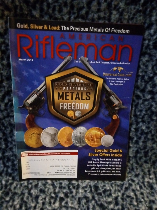 AMERICAN RIFLEMAN MAGAZINE COPY MARCH 2015