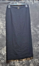 Nygard Collection - Black Lined Straight Skirt - Size 10