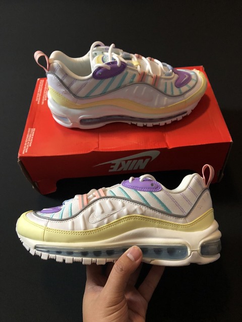 Nike Sportswear W Air Max 98 Easter Pastels White Green AH6799-300 Women's 9 | eBay