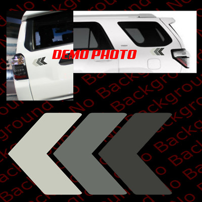 Trio GREY Arrow Stripe Vinyl Decal for RETRO 4x4 4RUNNER Tacoma Tundra TY009A