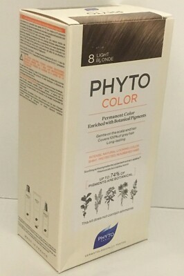 Phyto PhytoColor Permanent Color Enriched with Botanical Pigments Kit Pick #6, 8