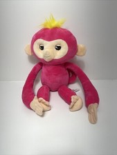 Fingerlings HUGS Bella Pink Advanced Interactive Plush Baby Monkey Toy Tested