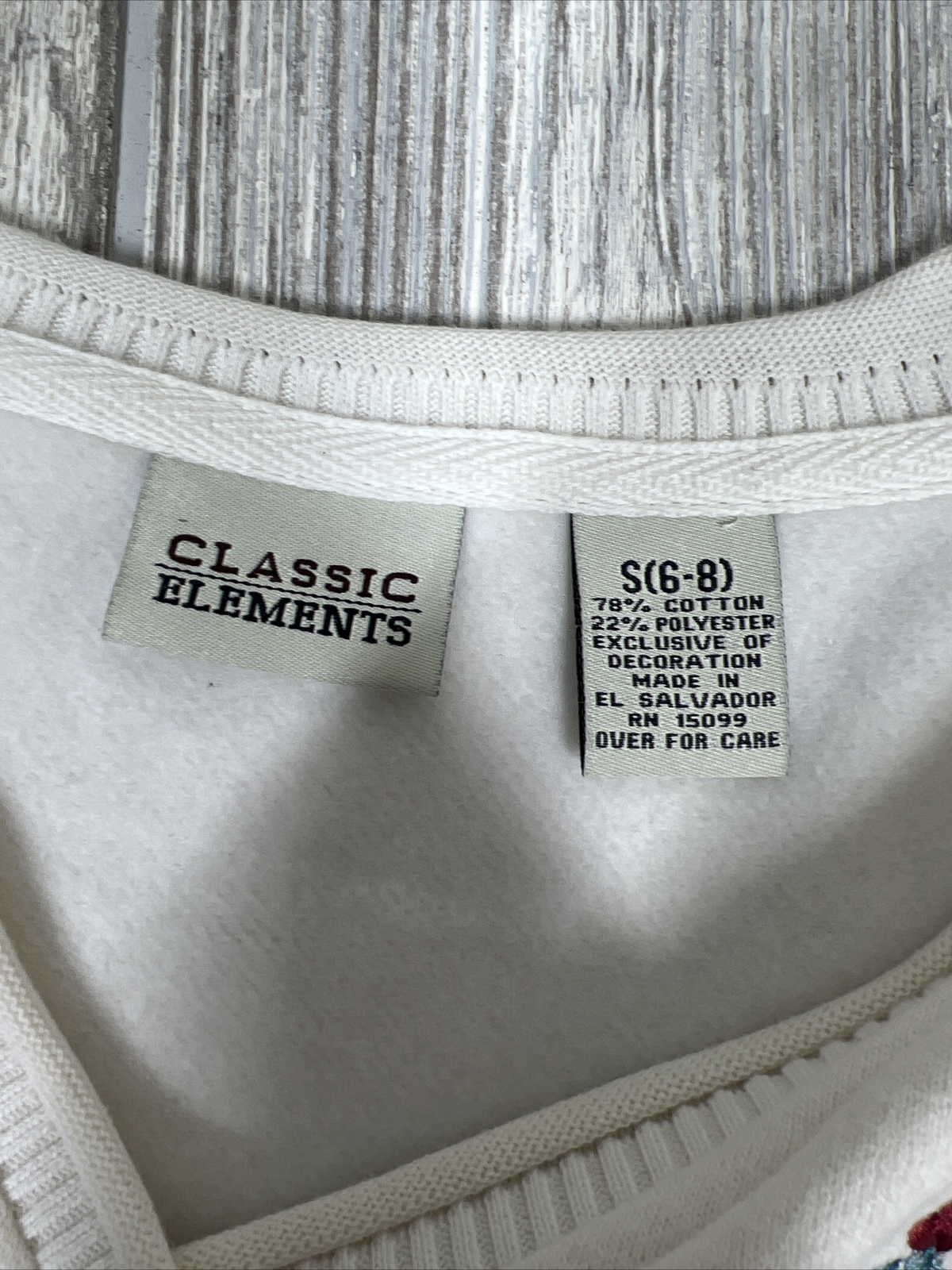 Classic Elements Ivory Christmas Embroidered Soft… - image 4