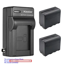 Kastar Battery AC Charger for Neewer Professional Dimmable Bicolor 660 LED Light