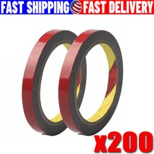 New Auto Tape Acrylic Foam Double Sided Back Car Mounting Adhesive 3m x10mm 10ft