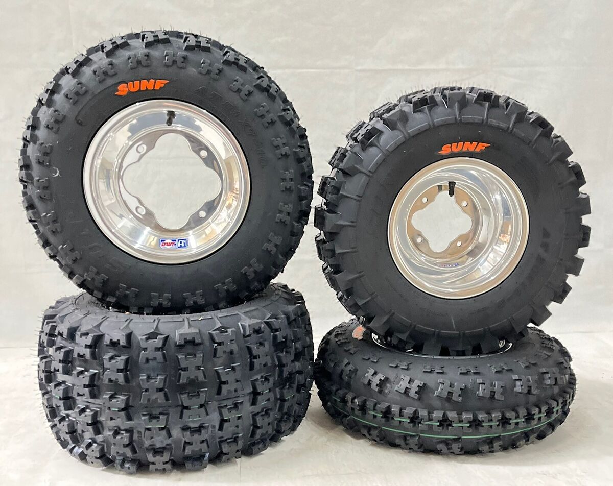 DWT A5 Polished Rolled Lip Front Rear Rims Sunf A027 Tires DWT A5 Polished Rolled Lip Front Rear Rims Sunf A027 Tires