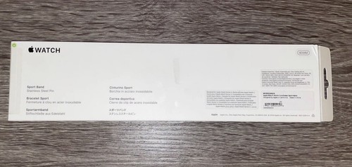 Original Apple Watch Series 7 6 SE 5 4 3 2 Sport Band 38mm 40mm 41mm Cornflower - Picture 2 of 3