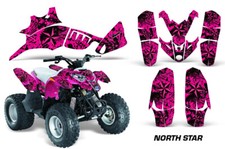 Atv Quad Graphic Stickers Decals For Polaris Predator 90 All Years Nstar Pk Pk