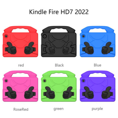 Custodia Per Amazon Fire HD8" (6/7/8/10/12°) Supporto Maniglia EVA - Foto 3