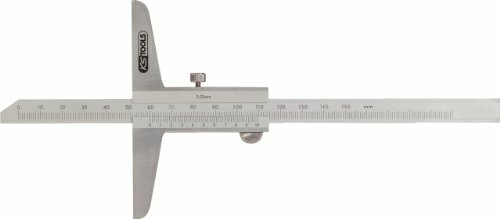KS Tools 300.0571 Calibro di Profondità, 0-150 mm (l1h)
