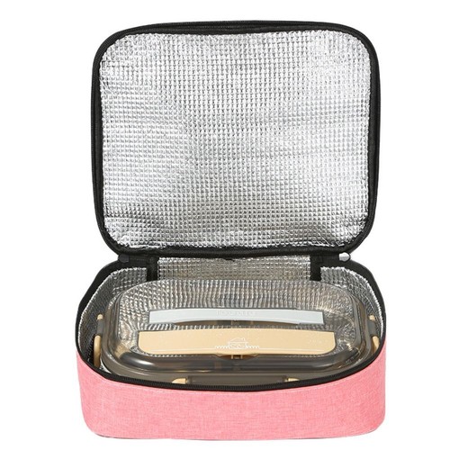 Square Waterproof Insulation Bag Food Thermal Bag Lunch Bag Picnic Food Storage - Picture 6 of 14