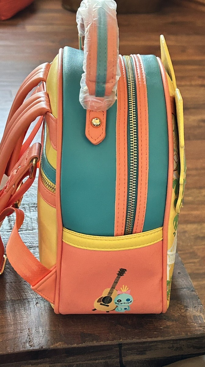 OUR UNIVERSE NWT Disney Lilo & STITCH Mini Backpack Colorful  display picture 3