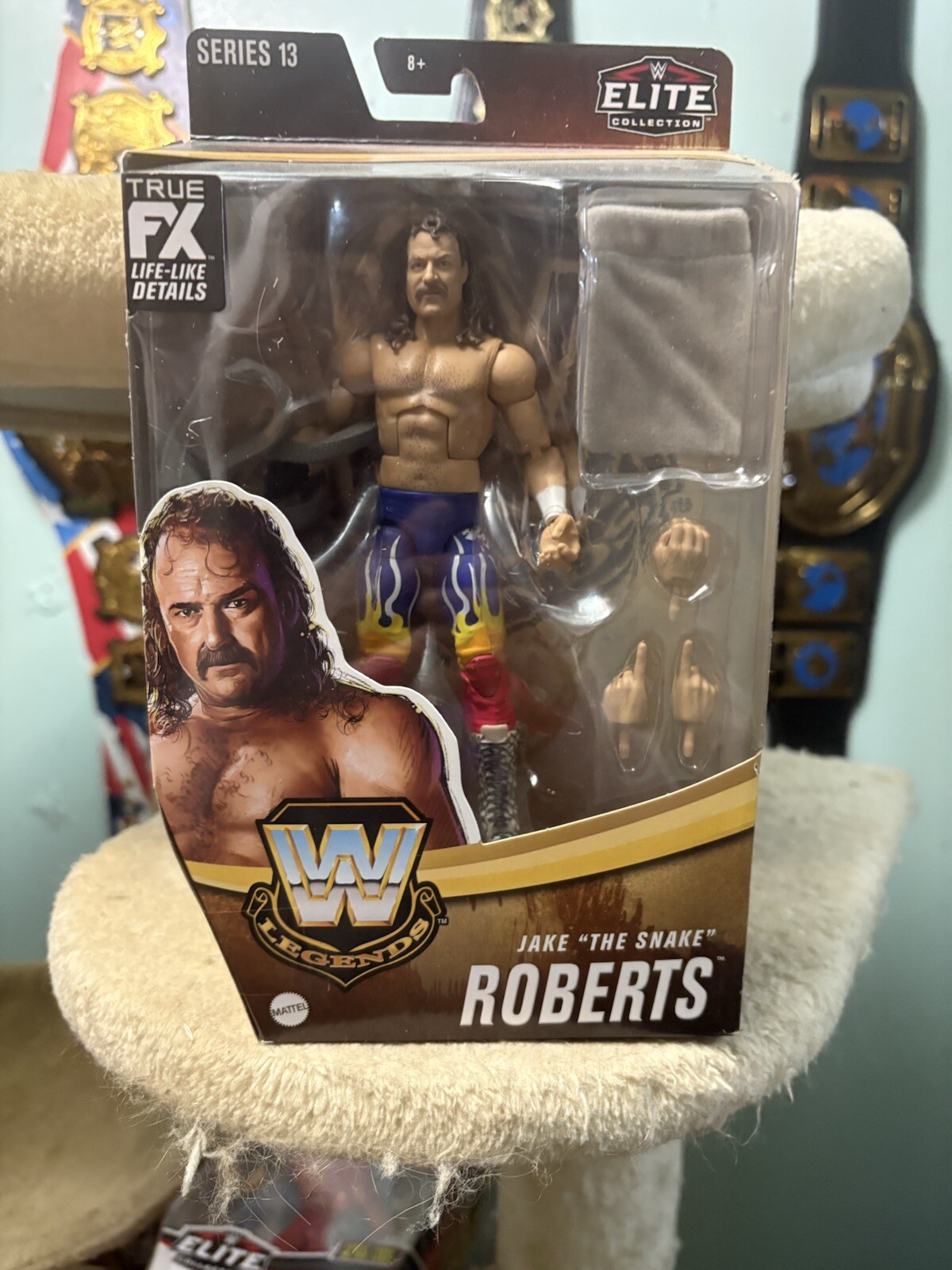 Jake Roberts WWE Legends Elite Collection Action Figure Series 13
