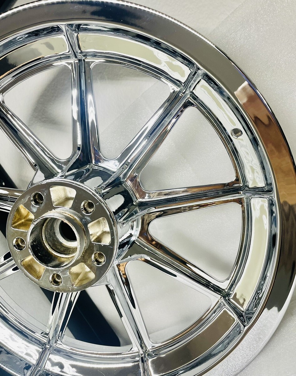 HARLEY WHEEL FXR SPORTSTER DYNA CUSTOM CHROME 1986 99 RIM REAR