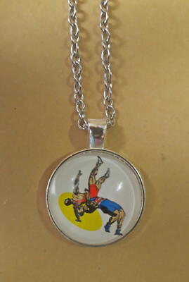 Halskette Ringen Necklace Wrestling
