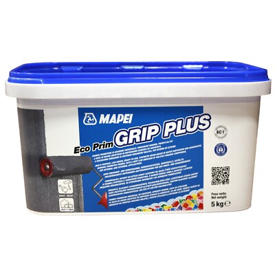 MAPEI ECO PRIM GRIP - Dispersionsgrundierung  Terrasse Balkon Haftgrund 5 KG