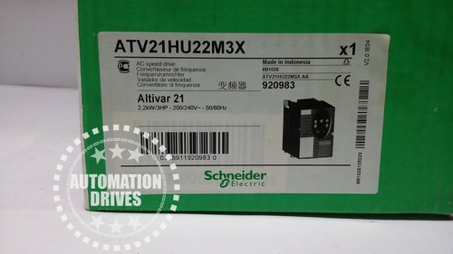 **NEW COMPANY BOX** SCHNEIDER TELEMECANIQUE ELECTRIC, ATV21HU22M3X NEW - Foto 2 di 4