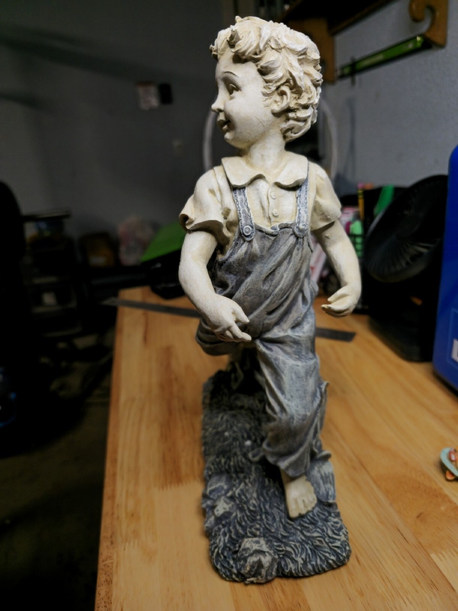 Vintage Tommy And Tugs Sculpture, Designed & Sculptured by Jaimy