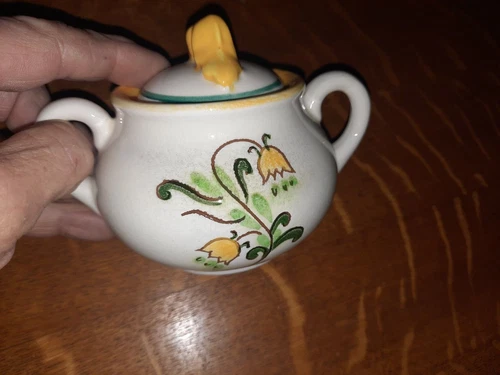 Stangl Tulip Sugar Bowl with Lid