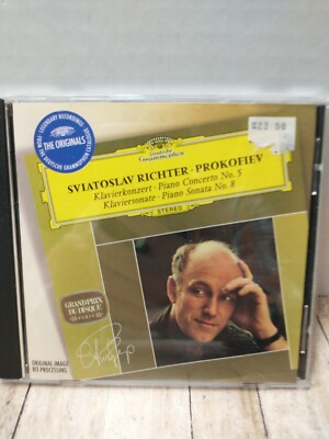RICHTER - PROKOFIEV piano concerto no.8, piano works  Grand Prix Du Disque  CD