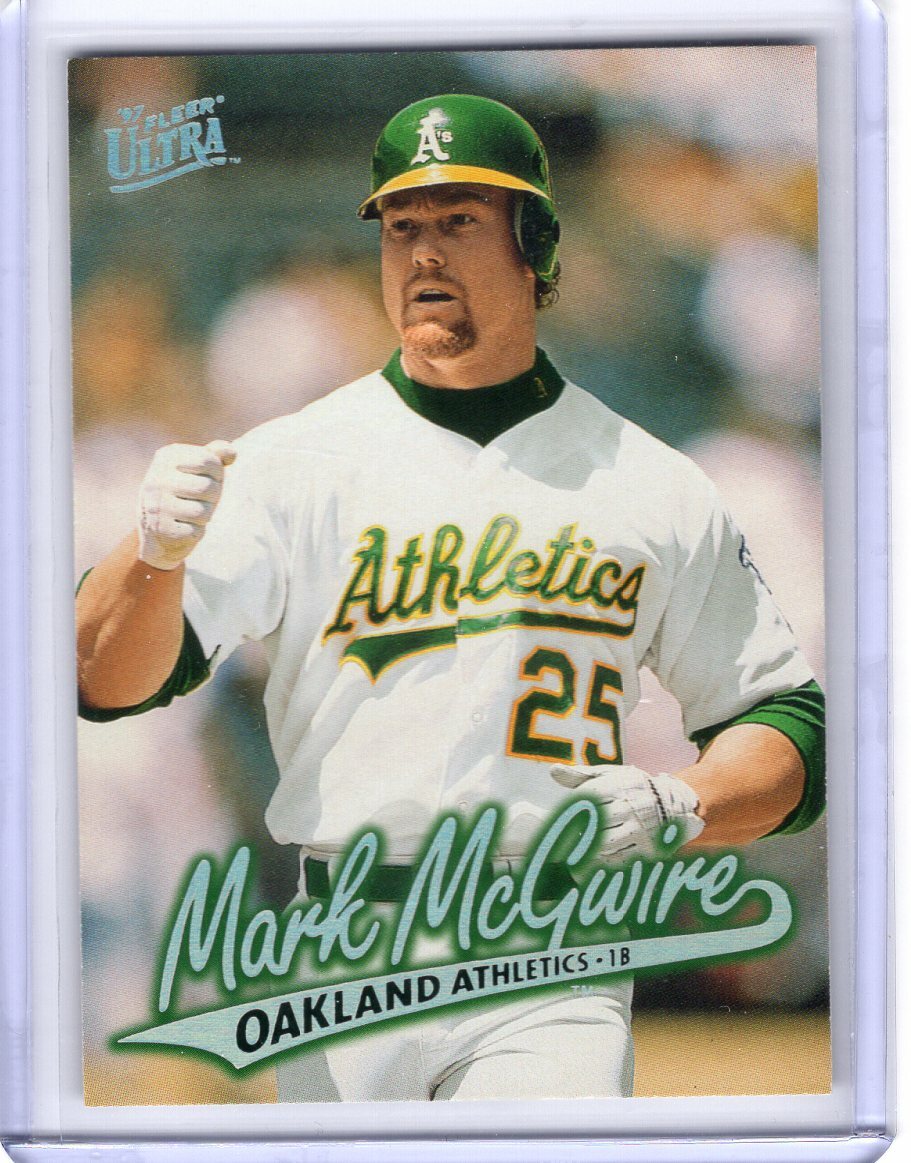 MARK MCGWIRE 1997 Fleer Ultra #114 - ATHLETICS | eBay