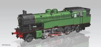 Piko ~Dampflok Rh 97 Sncb Iii + Plux22 Dec. 50658