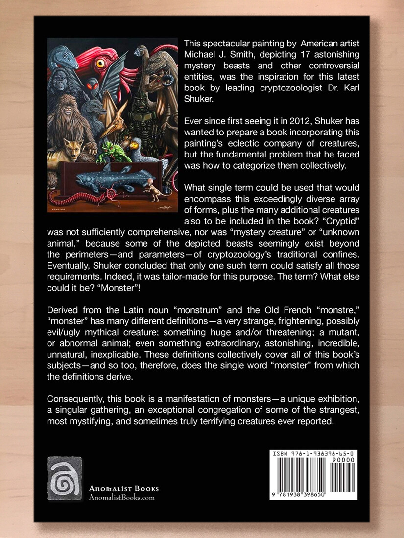 A Manifestation of Monsters : Examining the (un)Usual Suspects by Karl  Shuker | eBay