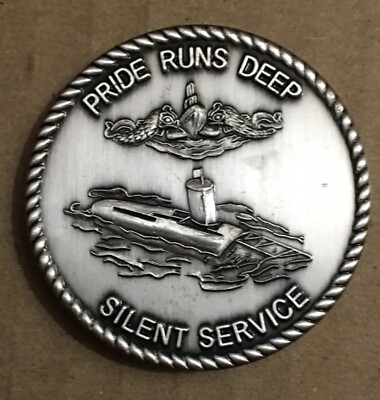 USS TEXAS SSN-775 CHALLENGE COIN NUCLEAR-POWERED FAST ATTACK