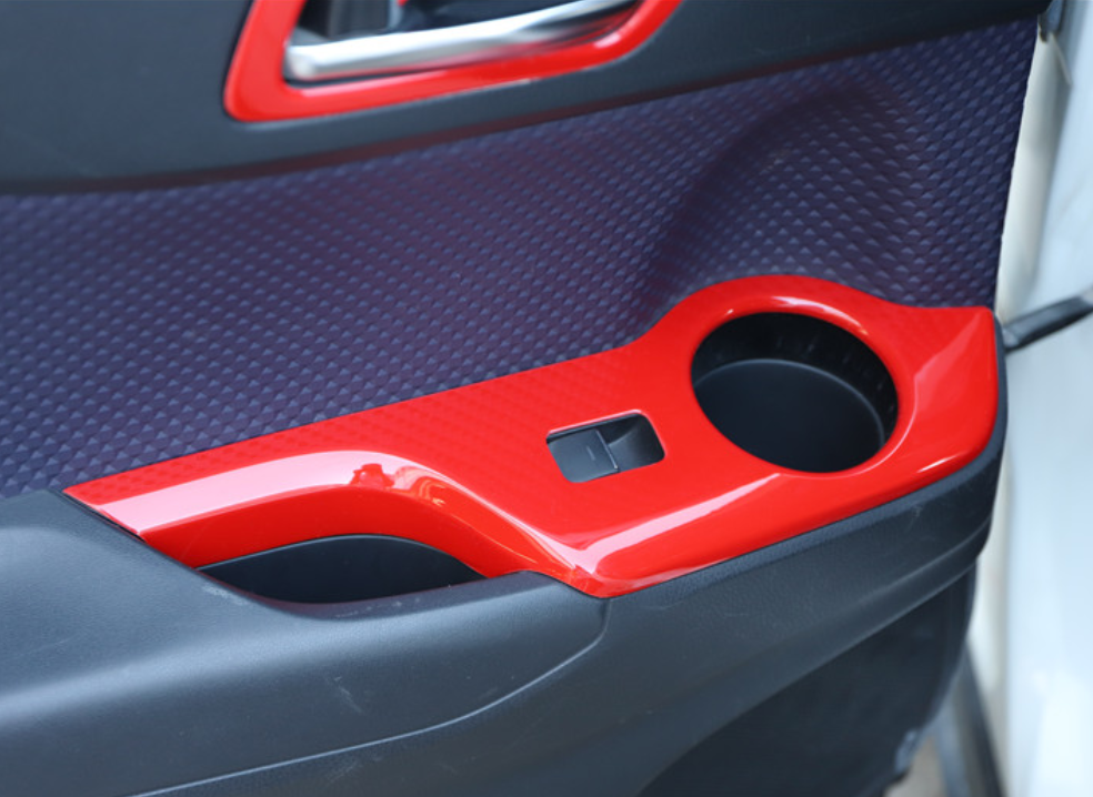 For 2018- 2022 TOYOTA C-HR CHR RED Interior Accessories Frame