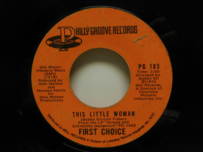 FIRST CHOICE: Newsy Neighbors / This Little Woman, 45 RPM, VG (F2)