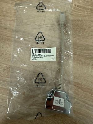 T-Adapter Cat. 5e 2x10-100/BaseT für Cablesharing K5122.015 [5er Pack]