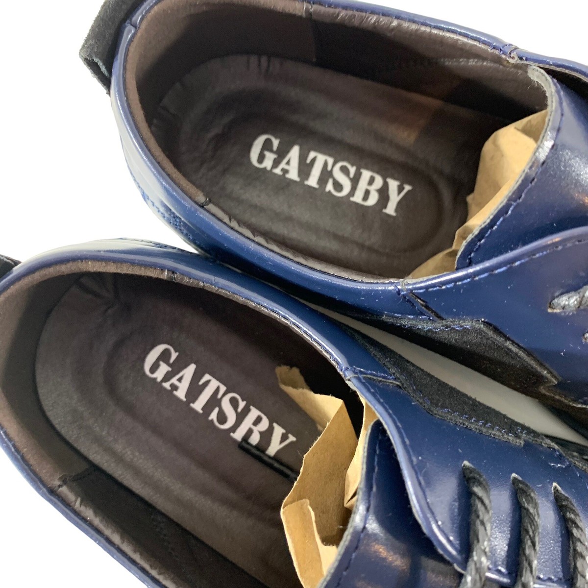 Gatsby Oxford Derby Leather Blue Shoes Euro 40 Men’s Size 7 Women 9.5  898 Piqûre™ All-Day Comfort Leather Dress Shoe – GatsbyShoes main image 4