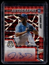 2022 MOSIAC RED ROOKIE AUTO JAKE BRENTZ ROYALS