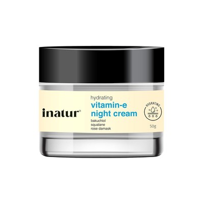 Inatur Vitamin E Nachtcreme Für Befeuchten Und Smooth Skin 50gm